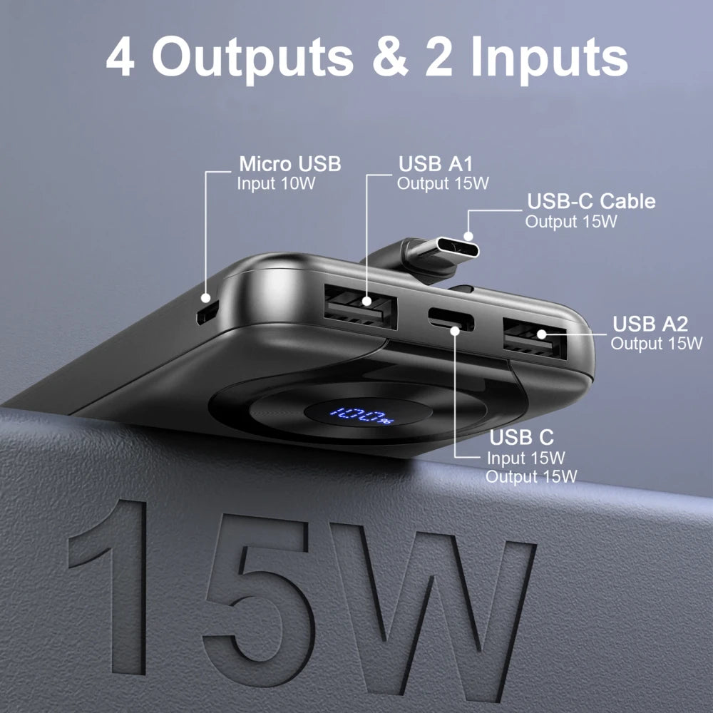 Schlanke portable Powerbank