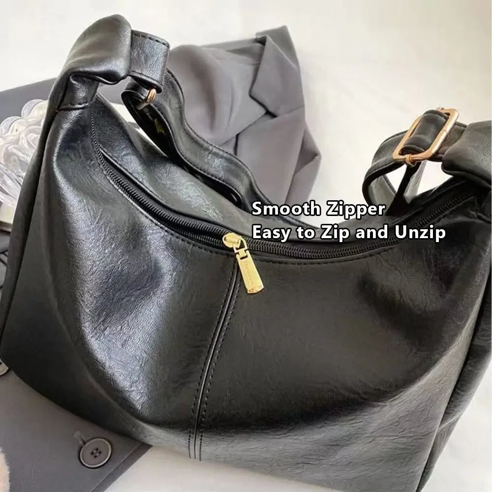 Retro Slouchy Shoulder Bag
