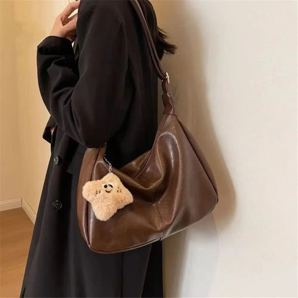Retro Slouchy Shoulder Bag