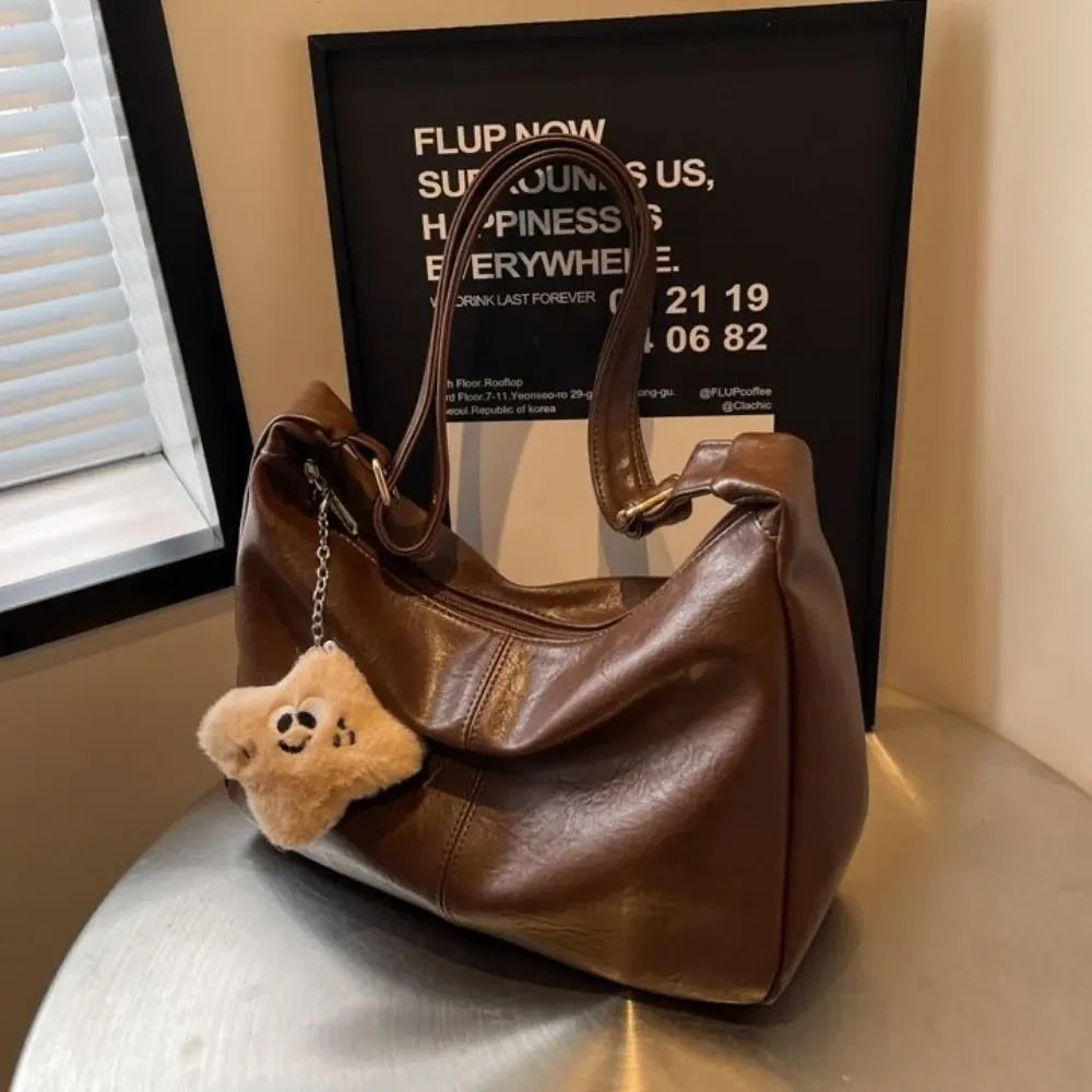 Retro Slouchy Shoulder Bag