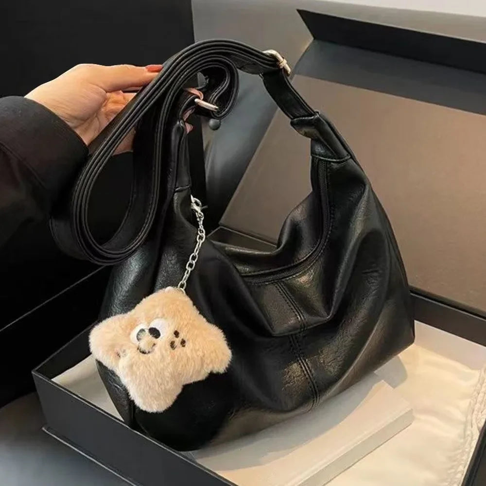 Retro Slouchy Shoulder Bag